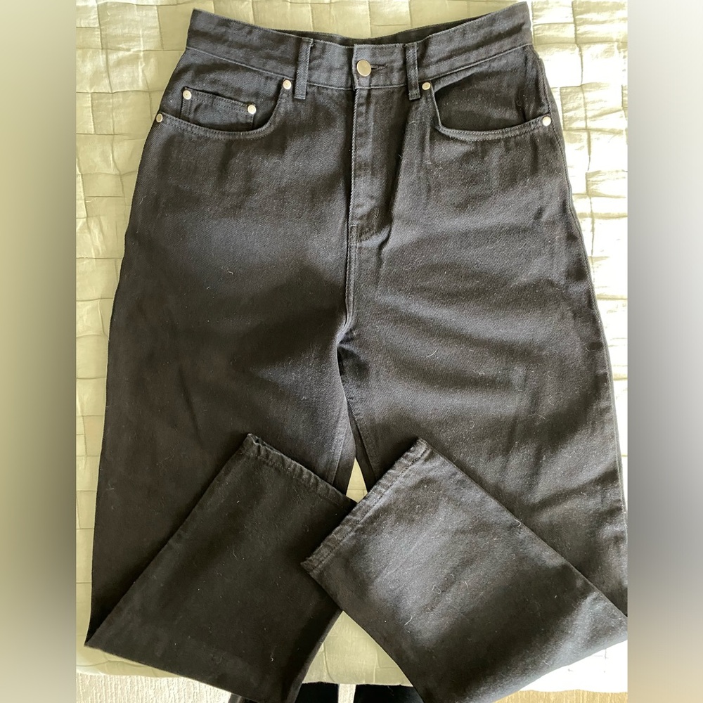 KOTN Black Denim Pants